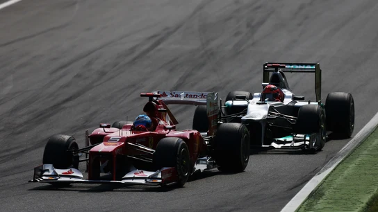 Alonso y Schumacher Alonso y Schumacher