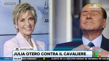 Julia Otero recuerda que Berlusconi no fue un caballero "ni con las menores con las que tuvo relación ni con la televisión que impulsó"