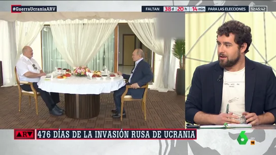 El análisis de Blas Moreno tras el despliegue de armas nucleares a Bielorrusia: "Es un farol de Putin" El análisis de Blas Moreno tras el despliegue de armas nucleares a Bielorrusia: "Es un farol de Putin"