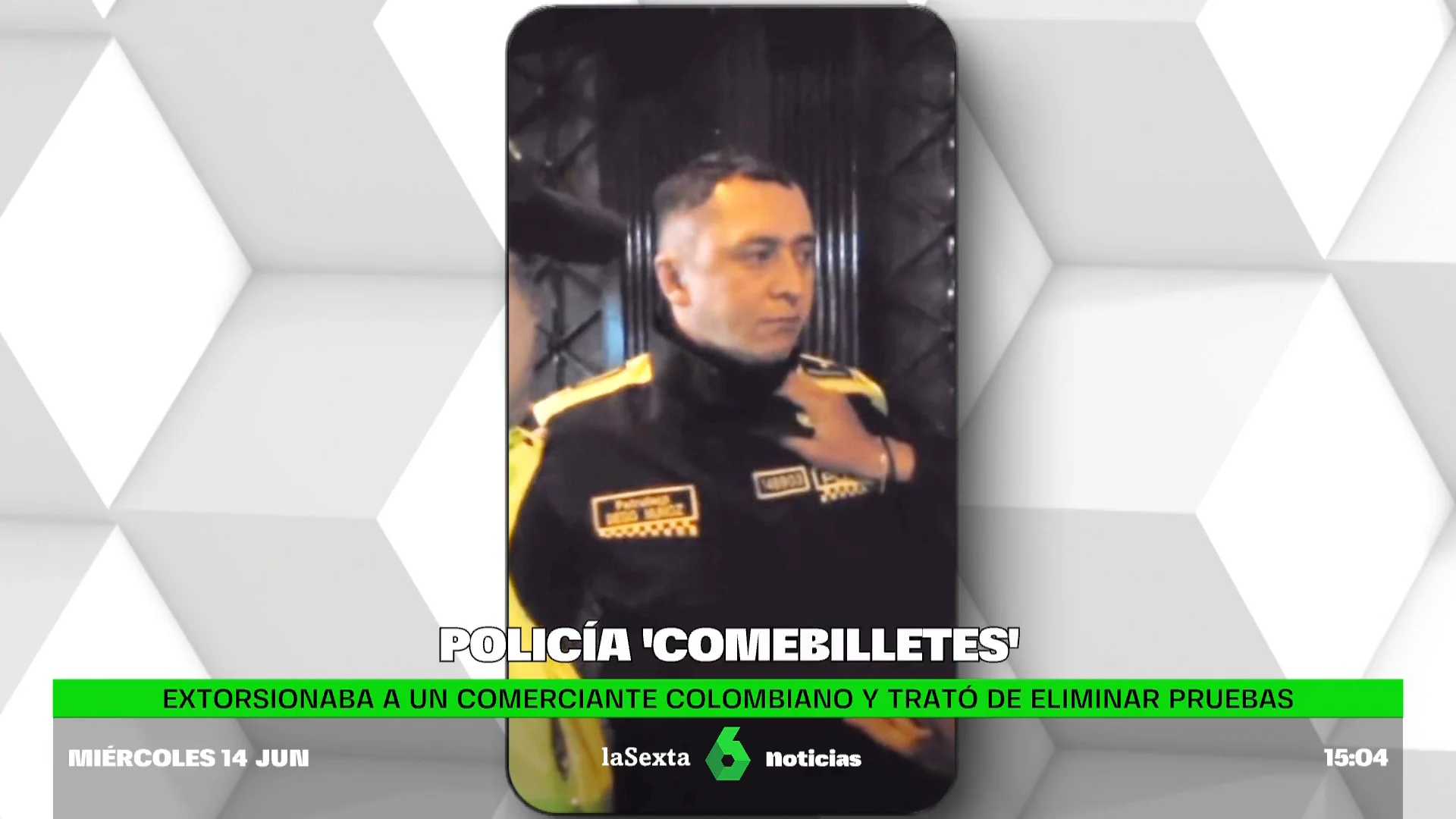 policia comebilletes