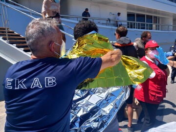 At least 78 migrants die after a boat sinks off the coast of Greece