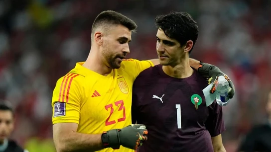 Unai Simón y Bono Unai Simón y Bono