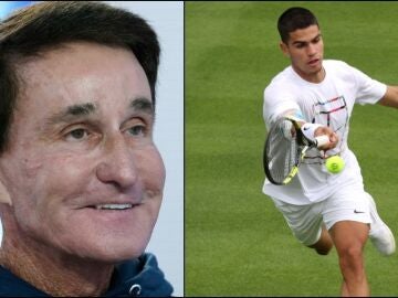 Carlos Alcaraz y Rick Macci