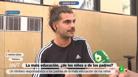 Mario Enzo, titiritero. Mario Enzo