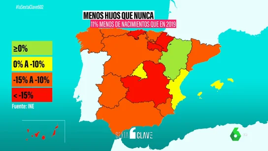 La natalidad se desploma en España: nacen un 11% menos de niños que antes de la pandemia La natalidad se desploma en España: nacen un 11% menos de niños que antes de la pandemia