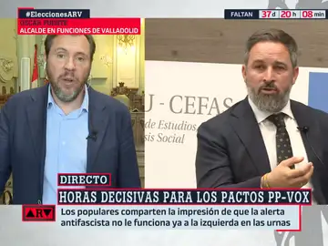 Óscar Puente, alcalde de Valladolid, sobre los pactos PP y Vox de cara a las generales: &quot;Hay derechos que están en juego&quot;