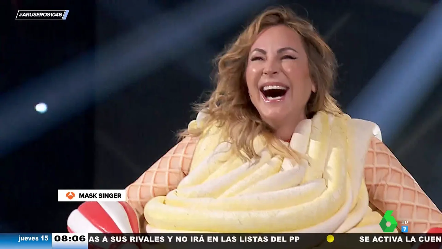 Ana Milán desvela su identidad detrás de la máscara de Cupcake en Mask Singer: esta es su actuación Ana Milán desvela su identidad detrás de la máscara de Cupcake en Mask Singer: esta es su actuación