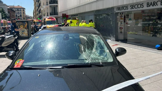 Un atropello múltiple junto al mercado de Barceló deja tres heridos en Madrid Un atropello múltiple junto al mercado de Barceló deja tres heridos en Madrid