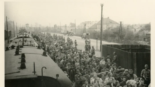 728 prisioneros políticos polacos fueron deportados a Auschwitz el 14 de junio de 1940. 728 prisioneros políticos polacos fueron deportados a Auschwitz el 14 de junio de 1940.