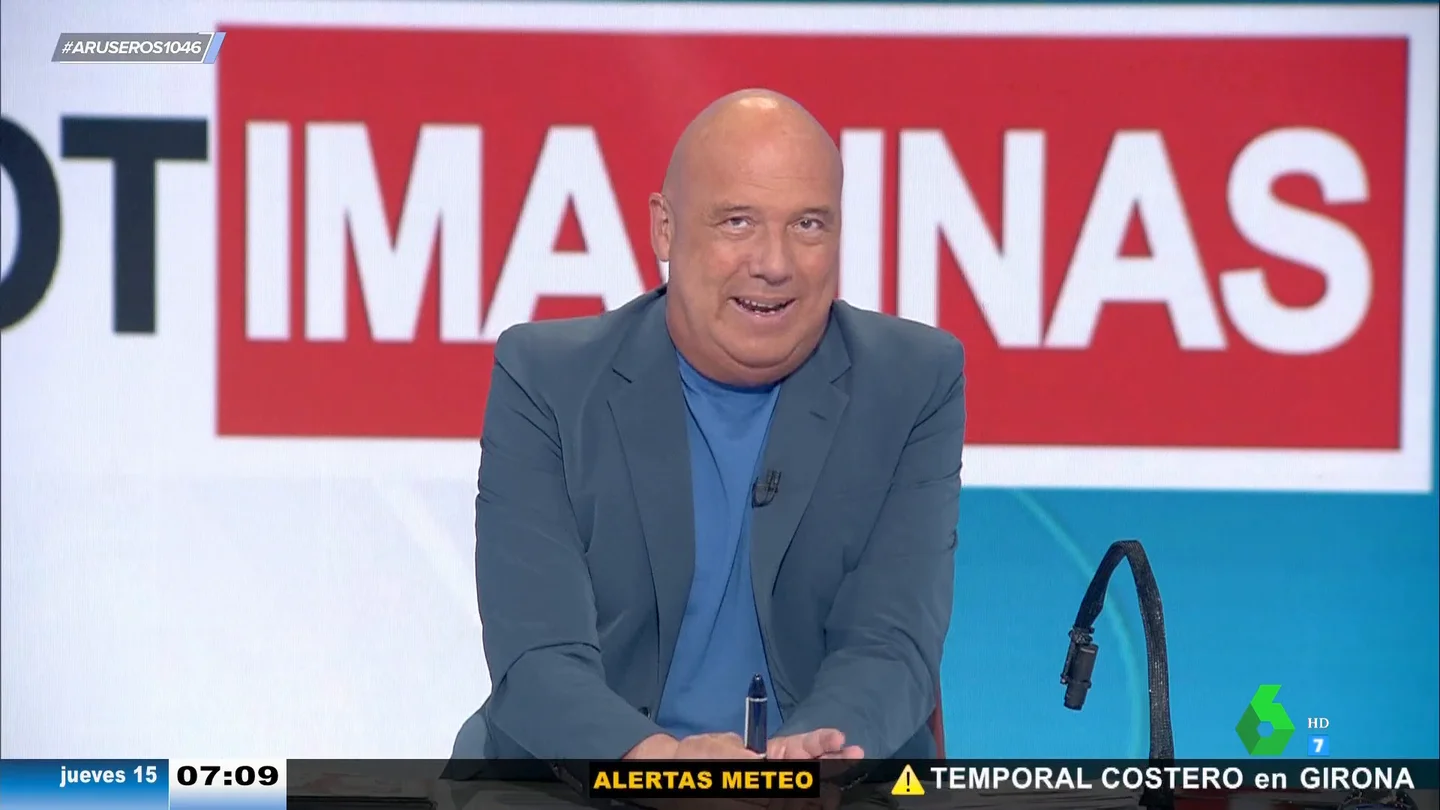 La reacción de Alfonso Arús cuando descubre cuál es la duración ideal del coito: "A veces, aparece la voz de Florentino Pérez" La reacción de Alfonso Arús cuando descubre cuál es la duración ideal del coito: "A veces, aparece la voz de Florentino Pérez"