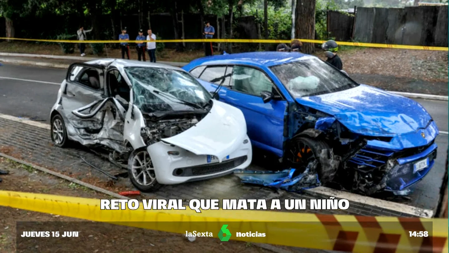 Muere un niño de cinco años tras chocar contra un coche en el que un grupo de youtubers realizaba un reto viral Muere un niño de cinco años tras chocar contra un coche en el que un grupo de youtubers realizaba un reto viral