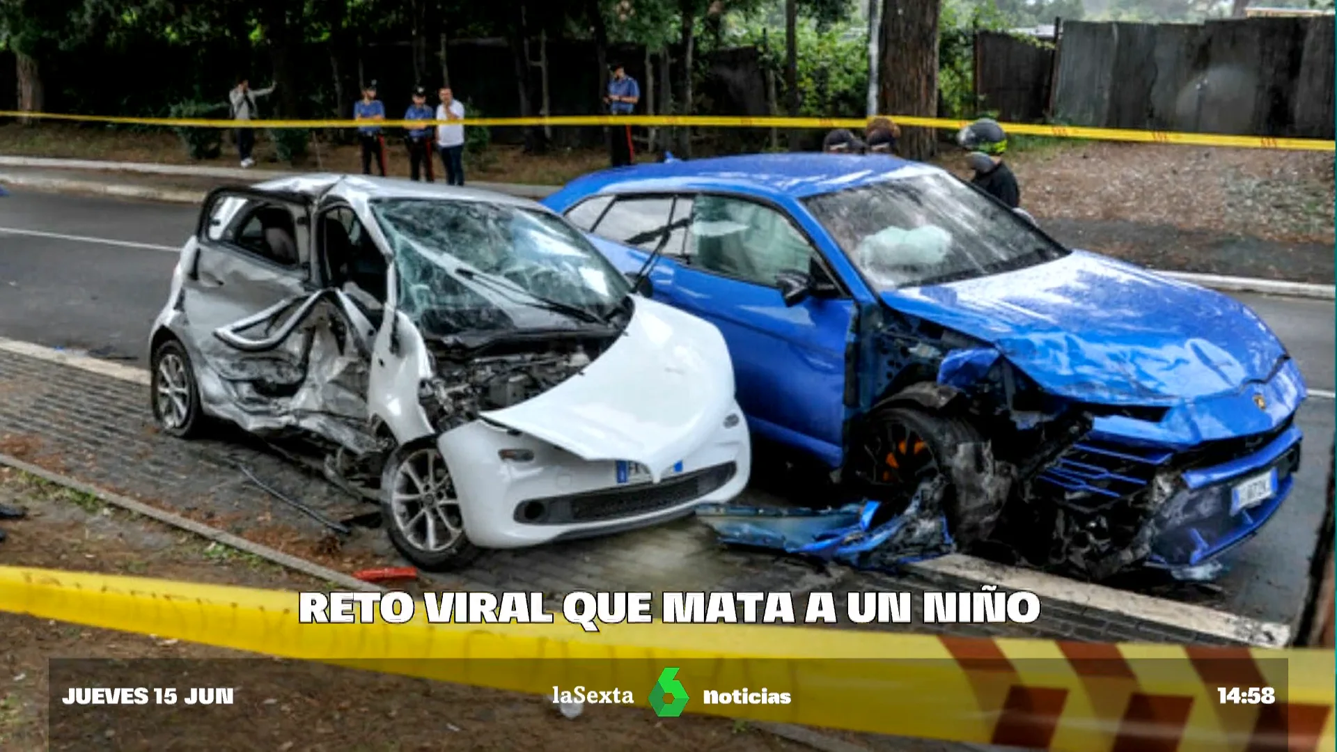 Muere un niño de cinco años tras chocar contra un coche en el que un grupo de youtubers realizaba un reto viral