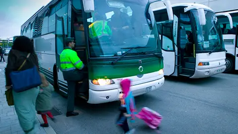 Campaña DGT a los autobuses escolares  Campaña DGT a los autobuses escolares