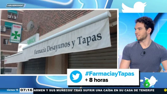 Farmacia, desayunos y tapas: el local al que si llegas "de fiesta con el resacón, te ponen café con ibuprofeno" Farmacia, desayunos y tapas: el local al que si llegas "de fiesta con el resacón, te ponen café con ibuprofeno"
