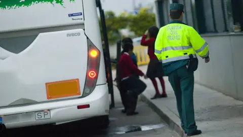 Campaña DGT a los autobuses escolares 