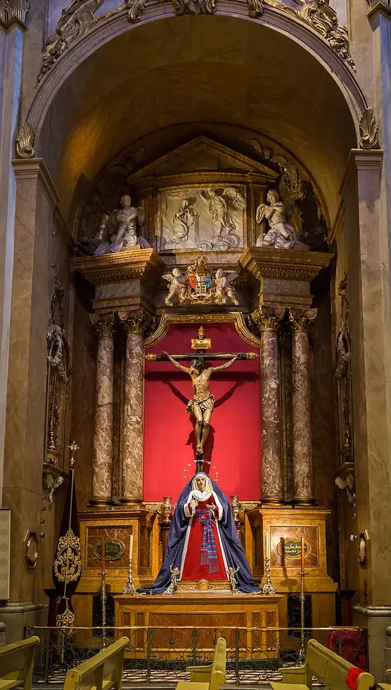 Interior de la Basílica Pontificia de San Miguel de Madrid
