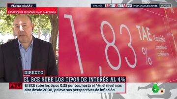 La advertencia del economista Gonzalo Bernardos tras la última subida de tipos: "Esto no ha hecho nada más que empezar"