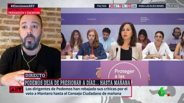 Antonio Maestre augura la continuación de Podemos y Sumar: "No creo que se dé un giro"