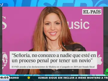 Shakira se acuerda de Piqué en su juicio por fraude fiscal: &quot;Señoría, no conozco a nadie que esté en un proceso penal por tener novio&quot;