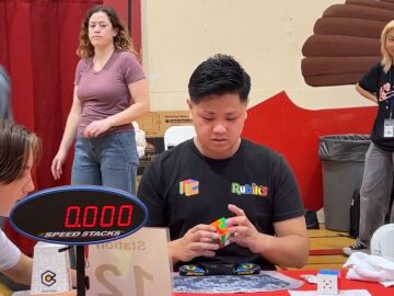 This is how Max Park beats the Guinness World Record for the Rubik’s cube in 3.13 seconds