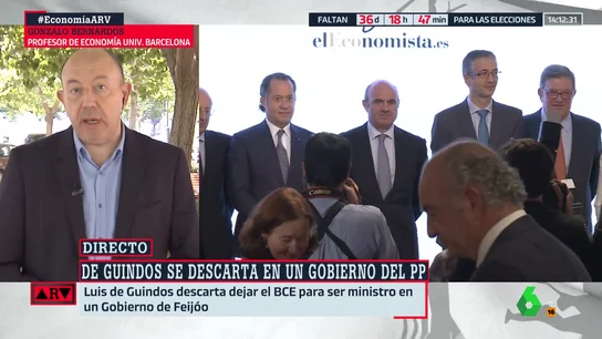 Gonzalo Bernardos vaticina que será "la patronal" quien elija al ministro de Economía si el PP gobierna Gonzalo Bernardos vaticina que será "la patronal" quien elija al ministro de Economía si el PP gobierna
