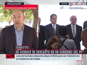 Gonzalo Bernardos vaticina que será &quot;la patronal&quot; quien elija al ministro de Economía si el PP gobierna