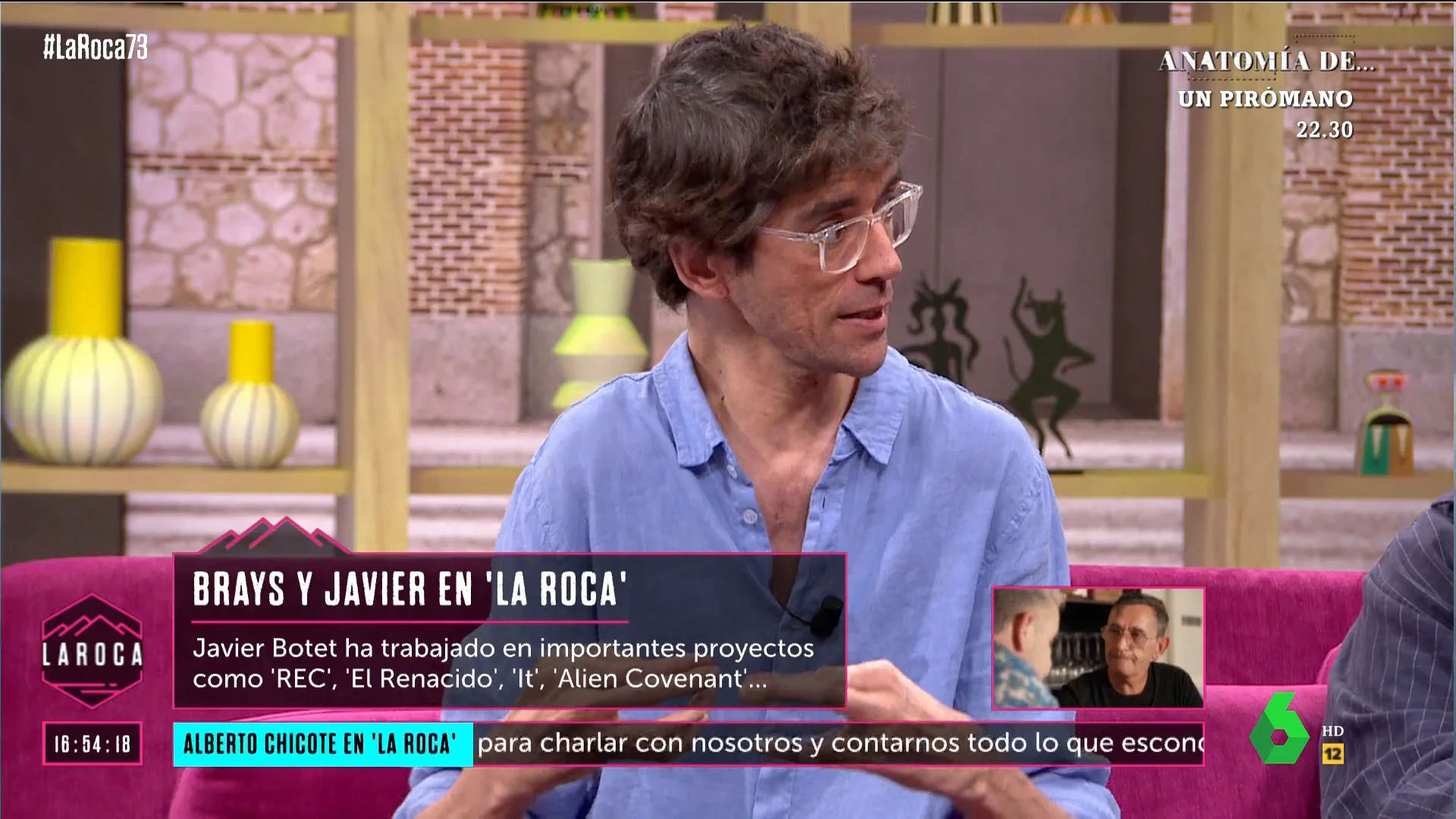 El actor Javier Botet recuerda el embarazoso momento que vivió rodando caracterizado como un monstruo