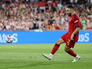 Dani Carvajal lanza el penalti ganador en la final de la Nations League