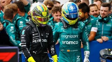 Lewis Hamilton y Fernando Alonso