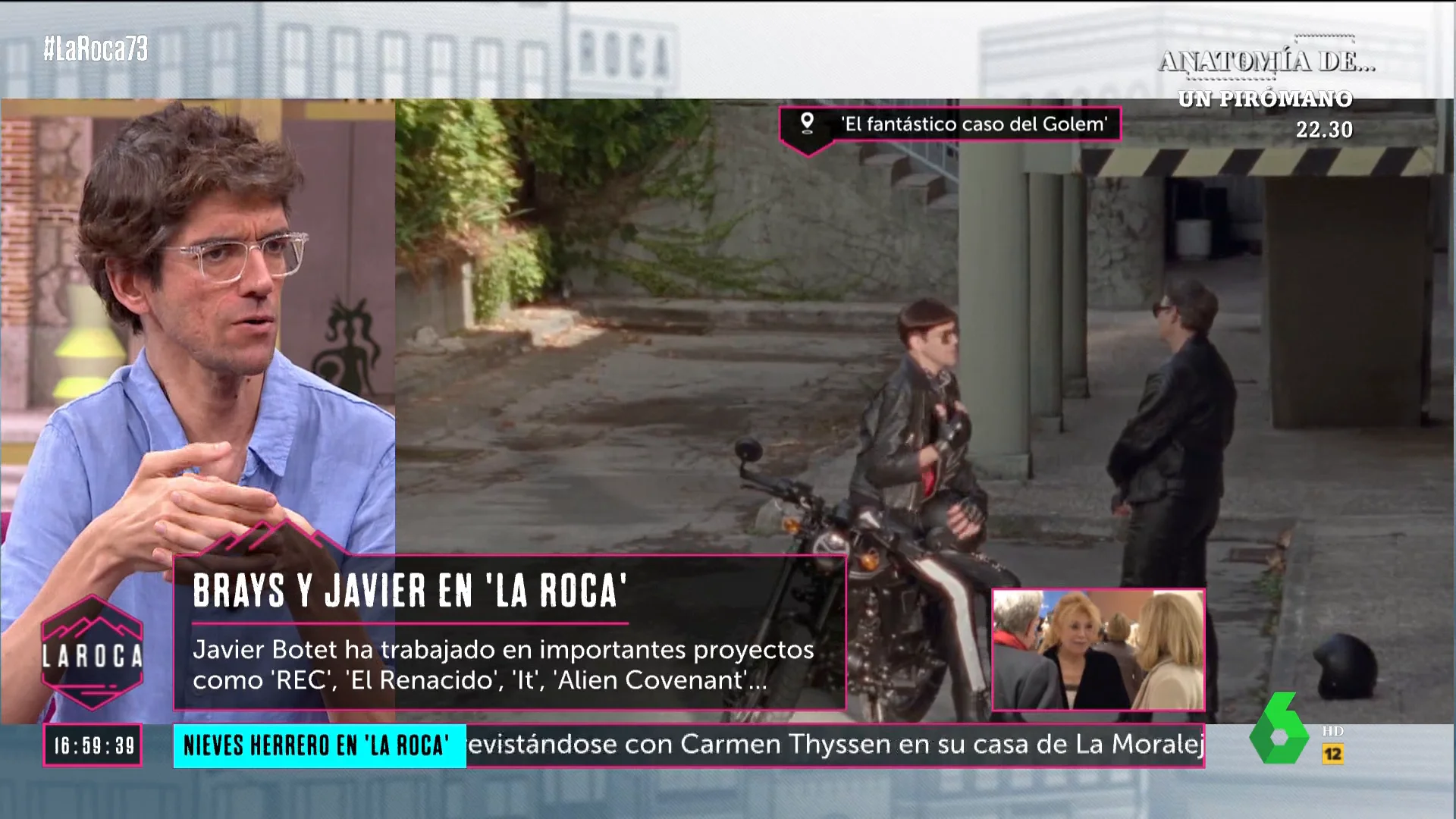 El actor Javier Botet habla claro de la diferencia presupuestaria entre las películas de Hollywood y las de España: "Es estratosférica"