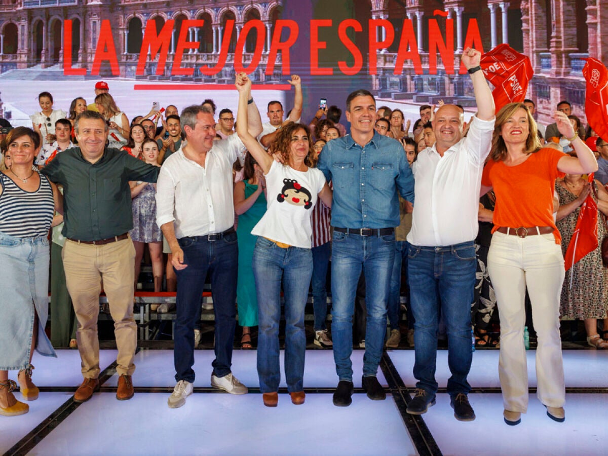Pedro Sánchez pide unidad en el voto progresista de cara al 23J foto imagen
