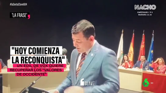 La promesa del primer teniente de alcalde de Molina de Segura (Vox): "Desde hoy comienza la reconquista" La promesa del primer teniente de alcalde de Molina de Segura (Vox): "Desde hoy comienza la reconquista"