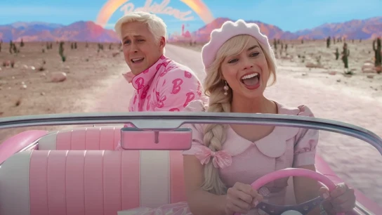Margot Robbie y Ryan Gosling en 'Barbie' Margot Robbie y Ryan Gosling en 'Barbie'