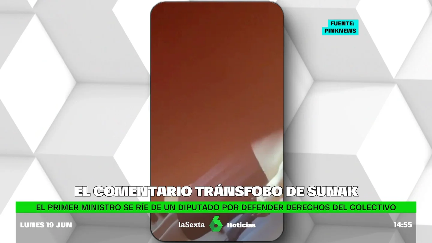 comentario tránsfobo Sunak comentario tránsfobo Sunak