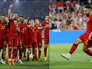 Así vivió la selección la tanda de penaltis que hizo a España campeón de la Nations League
