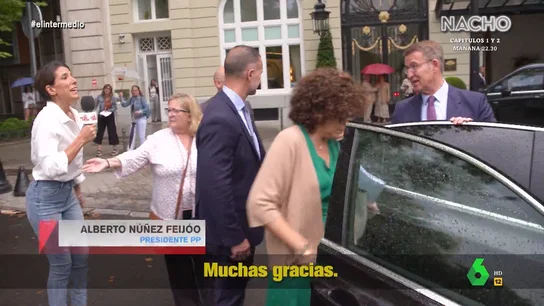 Feijóo reacciona a la pregunta de Avizanda sobre si Abascal será vicepresidente del Gobierno tras el 23J Feijóo reacciona a la pregunta de Avizanda sobre si Abascal será vicepresidente del Gobierno tras el 23J