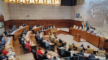 Recuento de votos para la elección de la Presidencia de la Asamblea de Extremadura.