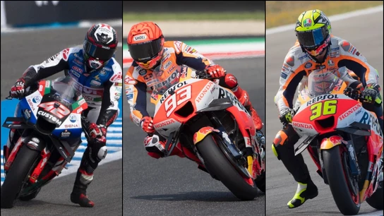 Un piloto de Honda desvela la realidad de las motos de Marc Márquez, Joan Mir y Alex Rins Un piloto de Honda desvela la realidad de las motos de Marc Márquez, Joan Mir y Alex Rins