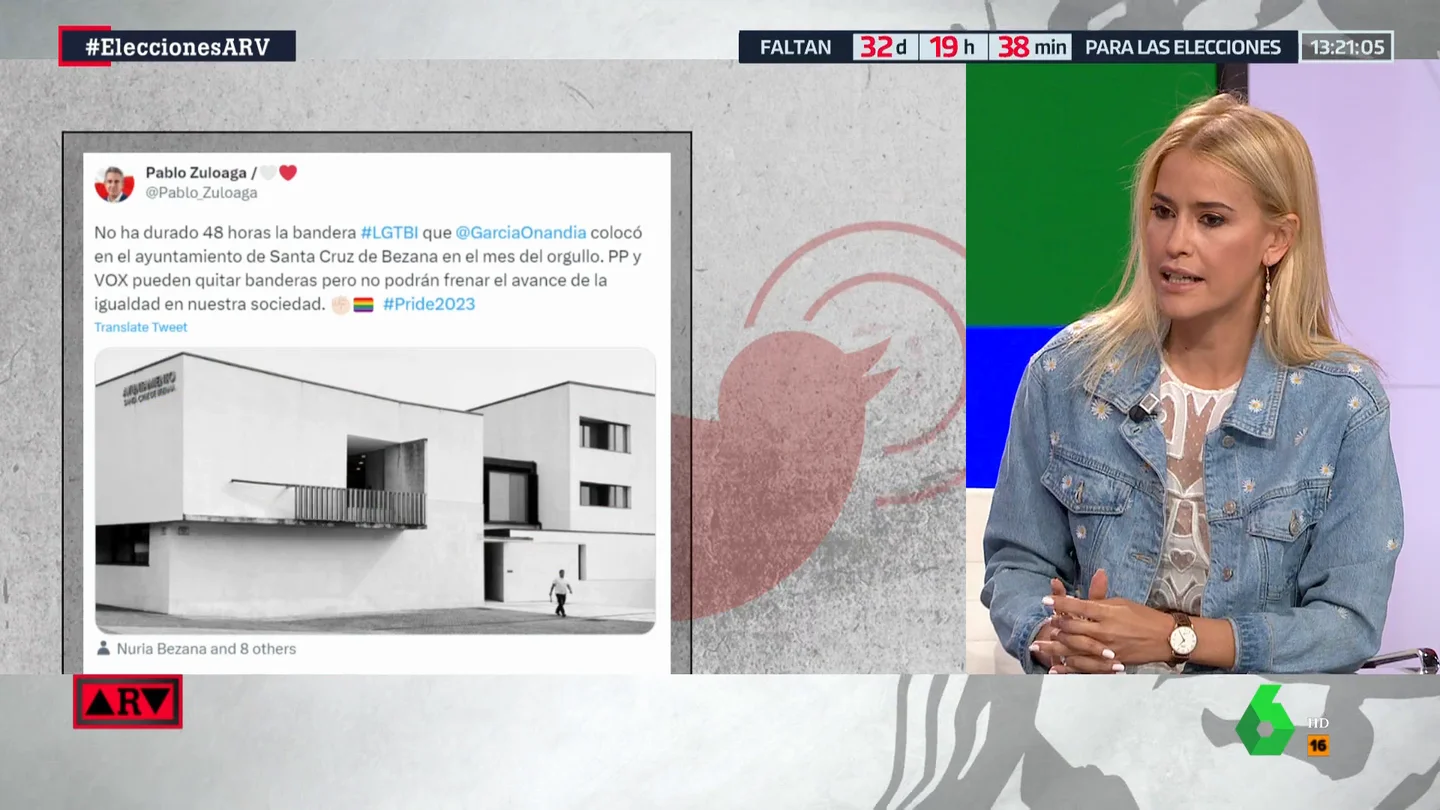 Afra Blanco, tajante: "La extrema derecha está amenazando derechos democráticos" Afra Blanco, tajante: "La extrema derecha está amenazando derechos democráticos"