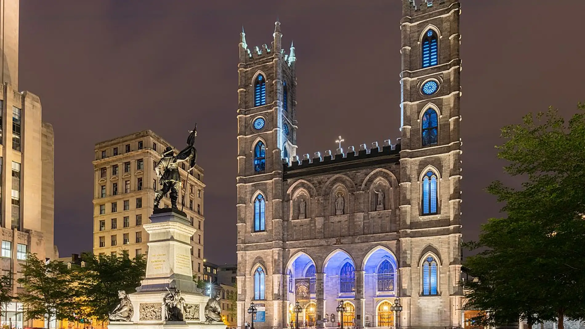 Basílica de Notre-Dame de Montreal: ¿sabías que es considerado como “Lugar histórico nacional de Canadá”?