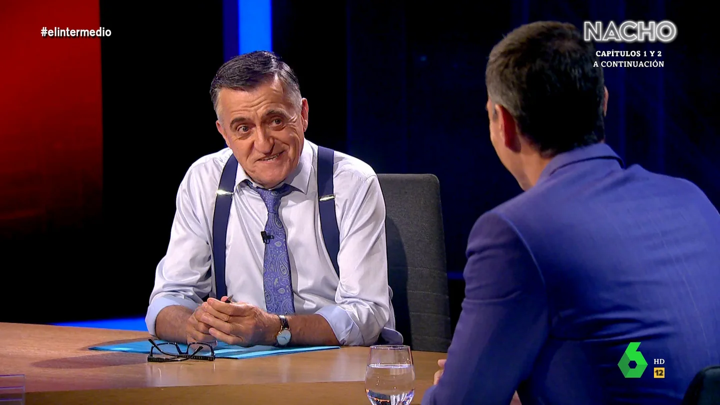 La cómica corrección de Wyoming a Pedro Sánchez en directo La cómica corrección de Wyoming a Pedro Sánchez en directo