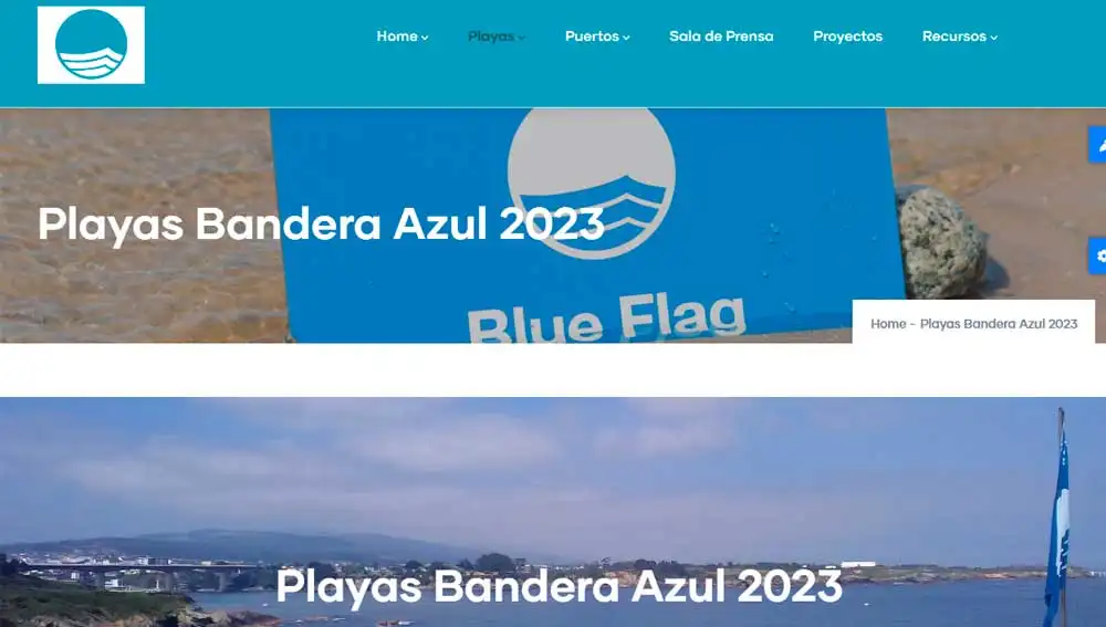 Comprueba las banderas azules de las playas Comprueba las banderas azules de las playas
