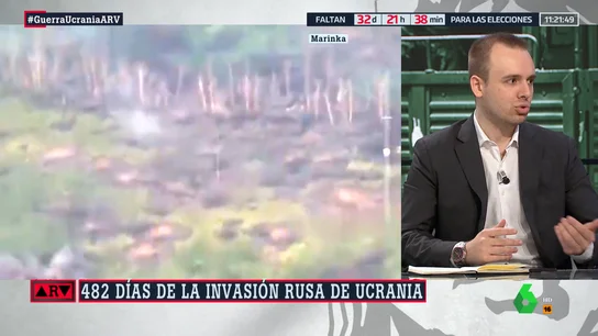 El análisis de Yago Rodríguez sobre la guerra en Ucrania: "Están en una carrera contra el tiempo" El análisis de Yago Rodríguez sobre la guerra en Ucrania: "Están en una carrera contra el tiempo"