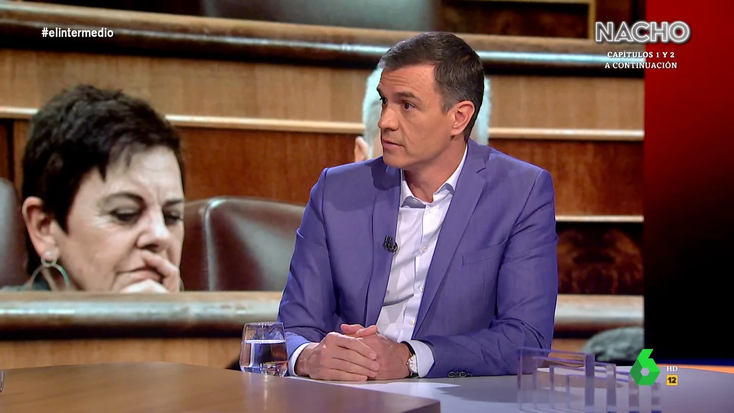 Pedro Sánchez, en El Intermedio Pedro Sánchez, en El Intermedio