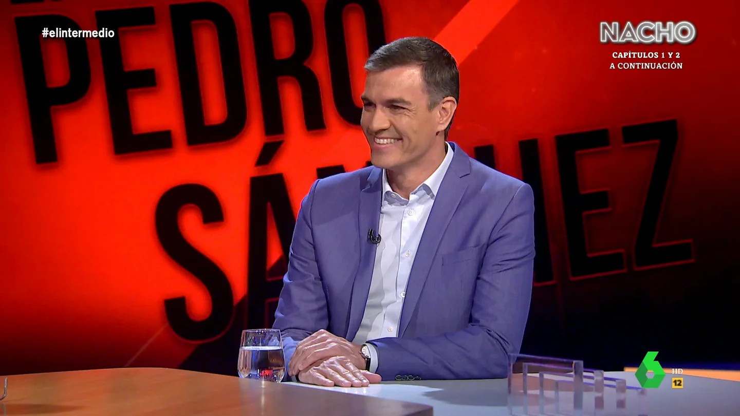 Violencia machista, Bildu y un PP que "miente y caricaturiza": los titulares de la entrevista de Pedro Sánchez en El Intermedio Violencia machista, Bildu y un PP que "miente y caricaturiza": los titulares de la entrevista de Pedro Sánchez en El Intermedio