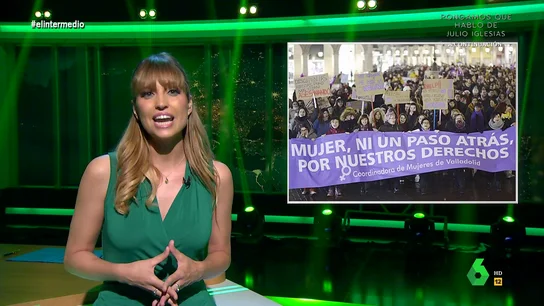 El alegato de Sandra Sabatés a favor de la violencia de género El alegato de Sandra Sabatés a favor de la violencia de género