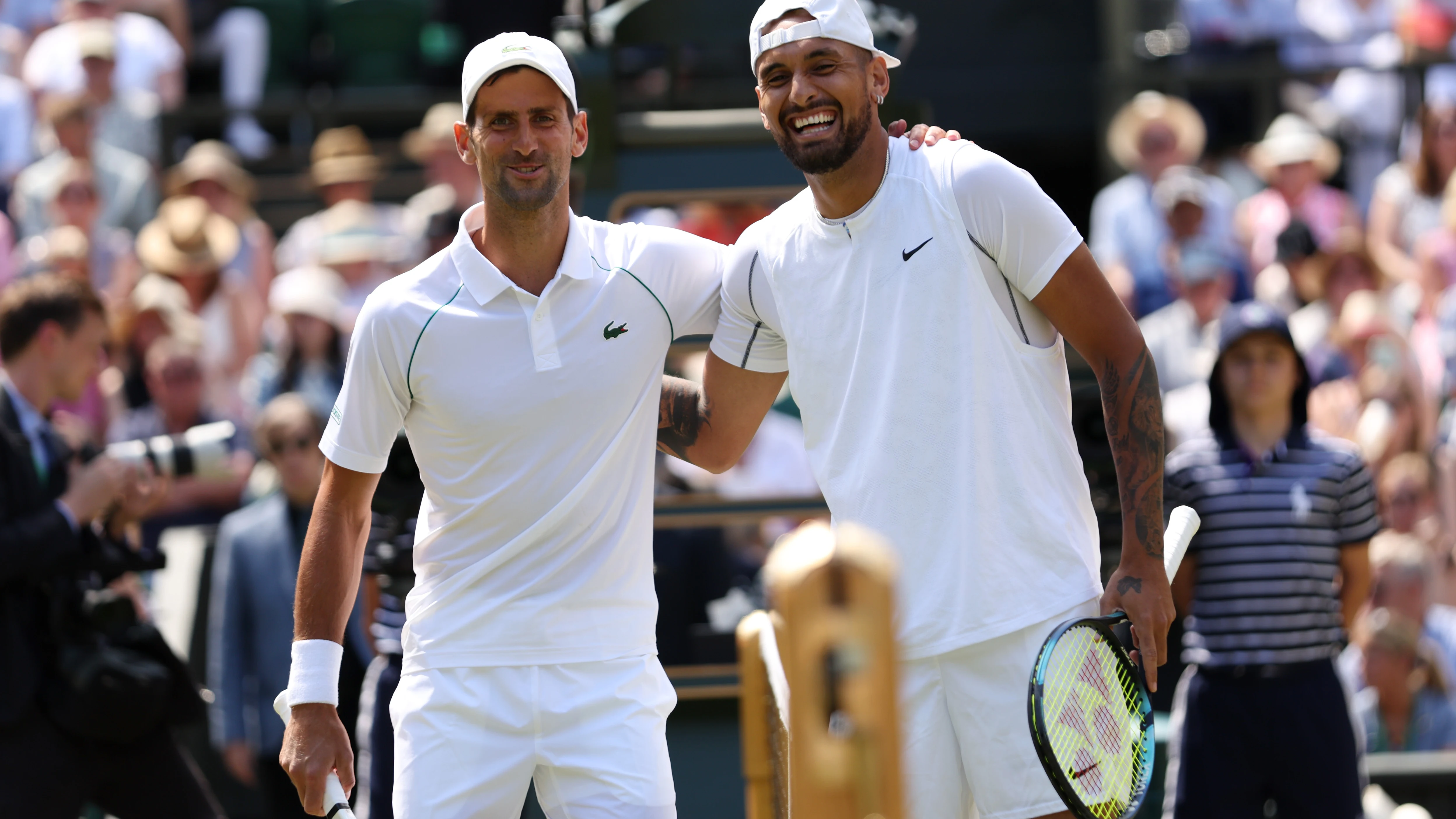 Novak Djokovic y Nick Kyrgios