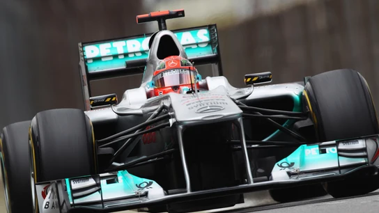 Schumacher en 2011 Schumacher en 2011
