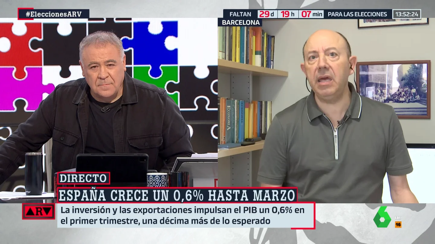 La previsión económica de Bernardos para el segundo trimestre: "Siempre hay un aguafiestas" La previsión económica de Bernardos para el segundo trimestre: "Siempre hay un aguafiestas"