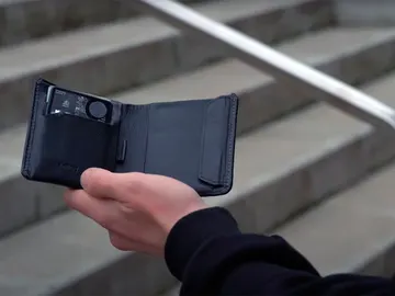 La Aircard en una cartera La Aircard en una cartera
